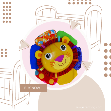 Lamaze Logan The Lion Crib Soother