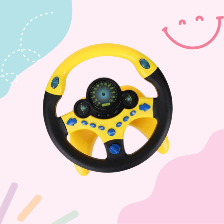 Steering Wheel Toy Cars Simulated Driving