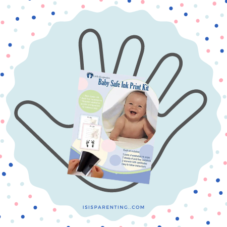 Washable Baby Safe Ink Print Kit