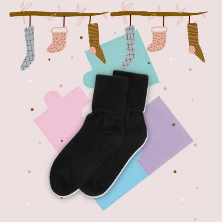 Jefferies Socks Little Girls' Seamless Turn Cuff Socks