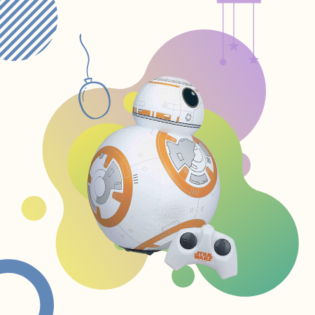Juguetronica Bladez Inflatable Star Wars Droid BB-8 RC with Sound Mini Size