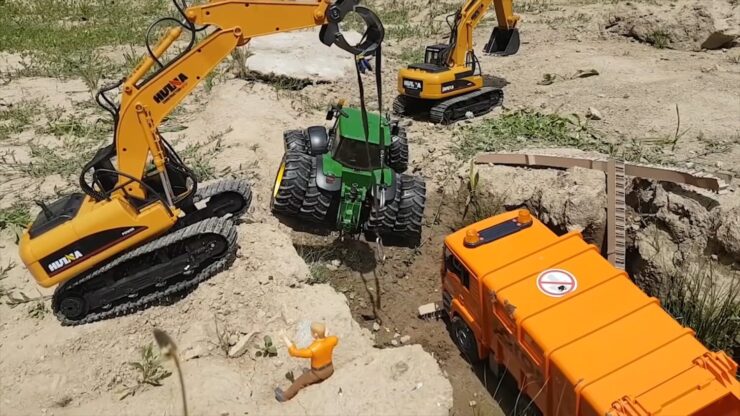 BRUDER RC BEST OF 2016 - trucks, tractors, excavators