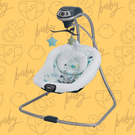 Graco Simple Sway Baby Swing, Stratus