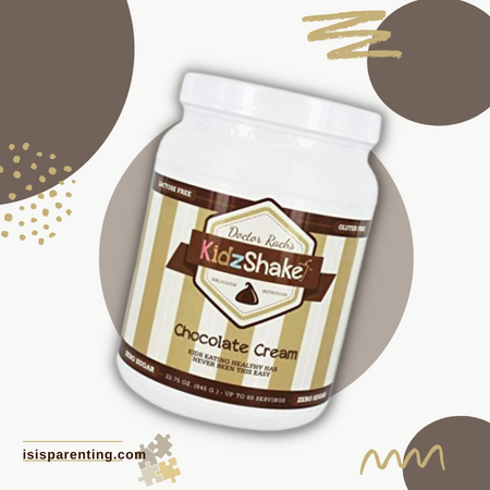 KidzShake – Kids Chocolate Cream Organic Protein Powder