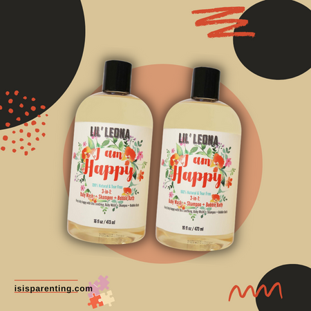 Lil Leona 3-in-1 Baby Shampoo Bubble Bath and Body Wash