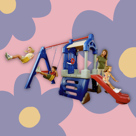 Little Tikes Clubhouse Swing Set