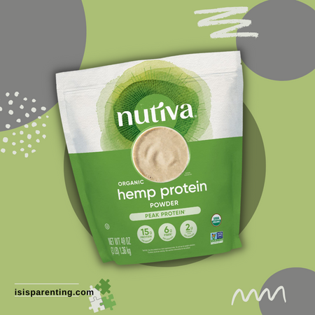 Nutiva Organic, Cold Processed Hemp Seed Protein, Hi-Fiber 3lb