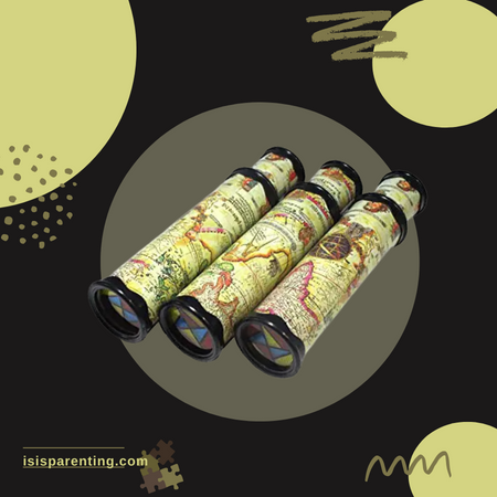 SPADORIVE 3 Pack Magic Kaleidoscope Toy for Kids