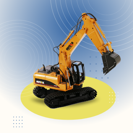 ToyThrill Remote Control Excavator