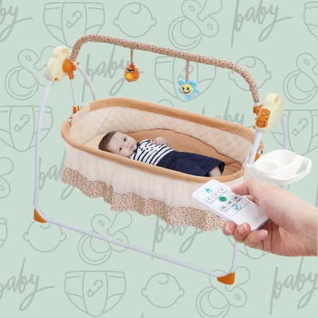 WBPINE Baby Cradle Swing