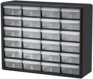 Akro-Mils, 24 drawers plastic craft cabinet