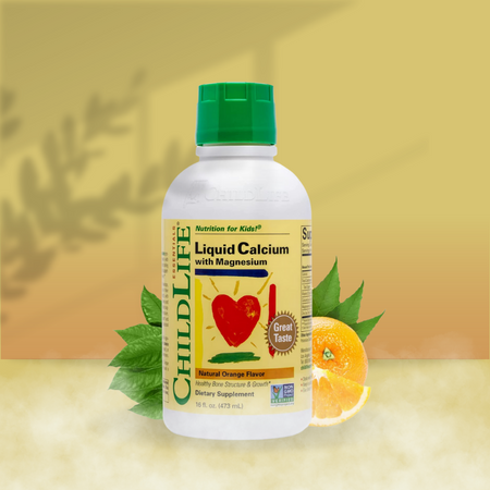 ChildLife Liquid Calcium _ Magnesium for Infants, Babys, Kids, Toddlers, Children, and Teens