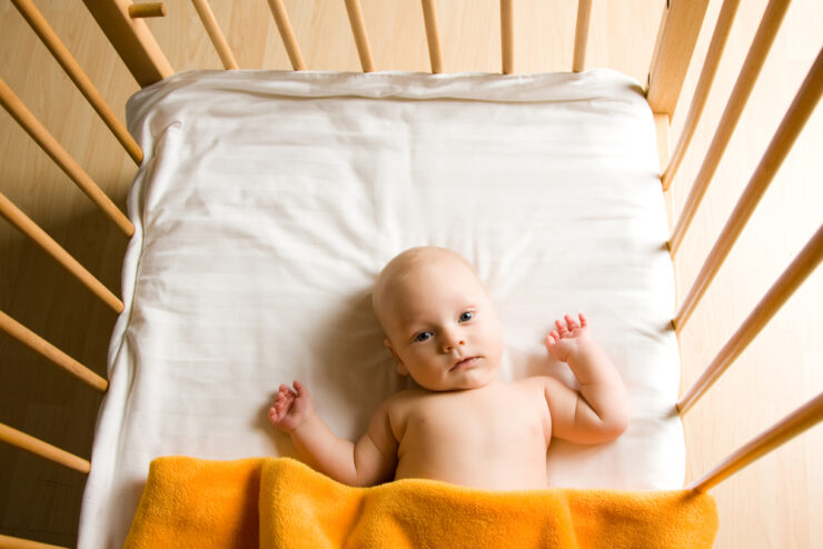 baby crib mattress brackets