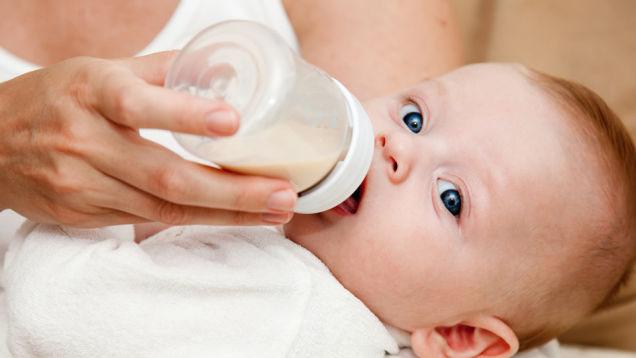 bottle for breastfed baby