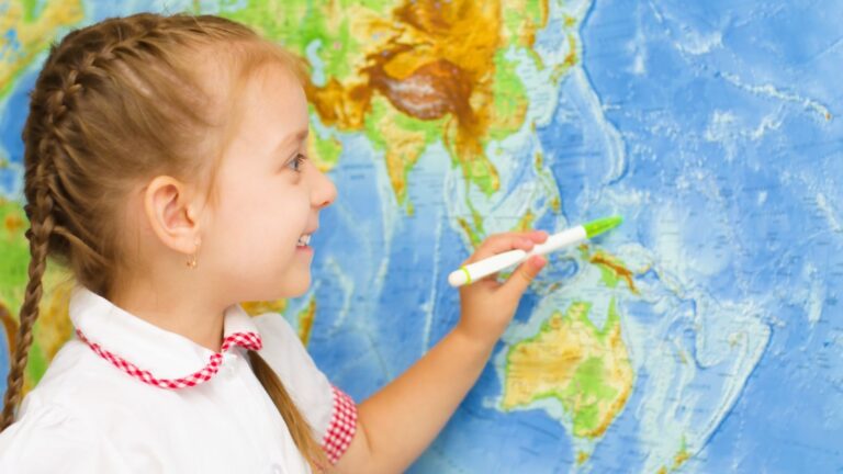 Best World Map for Kids