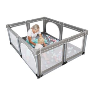 Infant Toddler Fence Household Shatter-Resistant Toys House Baby Game Playpen