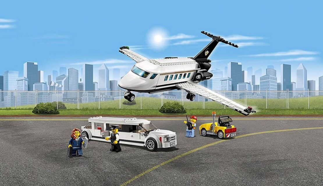 life size lego plane