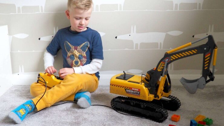 remote control excavator
