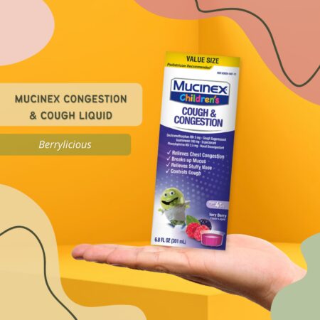 Mucinex Children’s Congestion & Cough Liquid