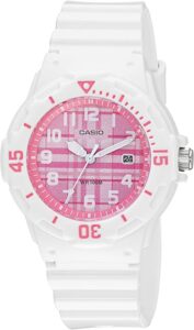 Casio Women's LRW-200H-4CVCF Analog Display Quartz White Watch