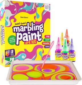 Dan Darci Marbling Paint Art Kit