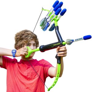 FAUX BOW - Shoots Over 120 Feet - Foam Bow & Arrow Archery Set 