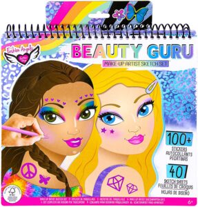 Fashion Angels Make-up & Hair Design Sketch Portfolio Sketchbook