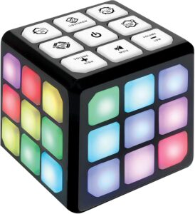 Flashing Cube Electronic Memory & Brain Game