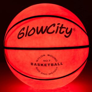 GlowCity Glow in The Dark Basketball 