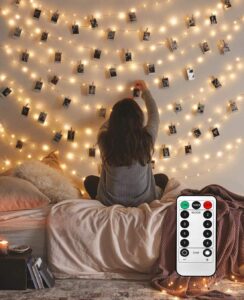 Indoor Fairy String Lights For Hanging Photos Pictures Cards