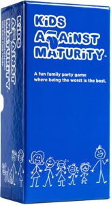 Kids Against Maturity - Card Game for Kids and Families, Super Fun Hilarious for Family Party Game Night