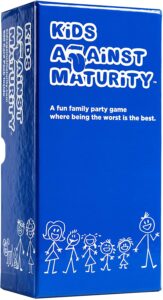 Kids Against Maturity - Card Game for Kids and Families, Super Fun Hilarious for Family Party Game Night