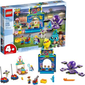 LEGO Disney Pixar's Toy Story 4 Buzz Lightyear & Woody's Carnival Mania 10770 Building Kit