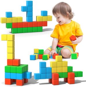 Large Magnetic Building Blocks