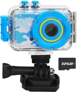 Luoba Kids Camera Waterproof Children Digital Camera for Kids Birthday Gifts Age 3-10