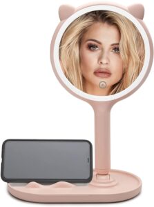 Makeup Desk Mirror With LED Lights & 5X Magnifying