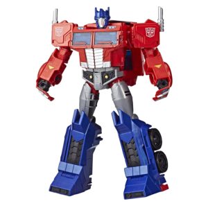 Transformers Toys Optimus Prime Cyberverse Ultimate Class Action Figure