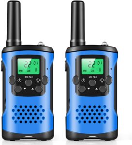 Vivibyan Walkie Talkies for Kids, Mini 22 Channels Radio Toy for 3-12 Year Old Boys Girls Gift