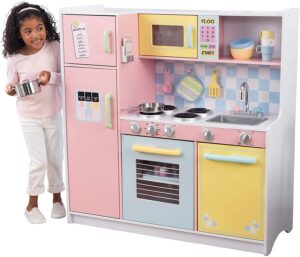 Wooden Large Pastel Play Kitchen