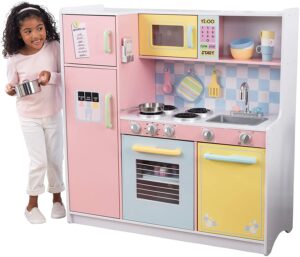 Wooden Large Pastel Play Kitchen