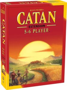 Catan Board Game Extension Allowing a Total of 5 to 6 Players for The Catan Board Game