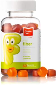 Chapter One Fiber Gummies, with Natural Chicory Root Soluble Fiber