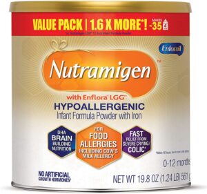 Enfamil Nutramigen Infant Formula, Hypoallergenic and Lactose Free Formula with Enflora LGG
