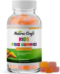 Kids Fiber Gummy Prebiotics Supplement