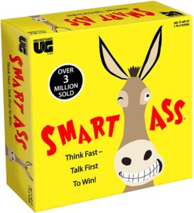 University Games Smart Ass The Ultimate Party Game for Families and Adults Ages 12 & Up