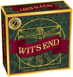 Wit's End Board Game - Ages 16 to Adult