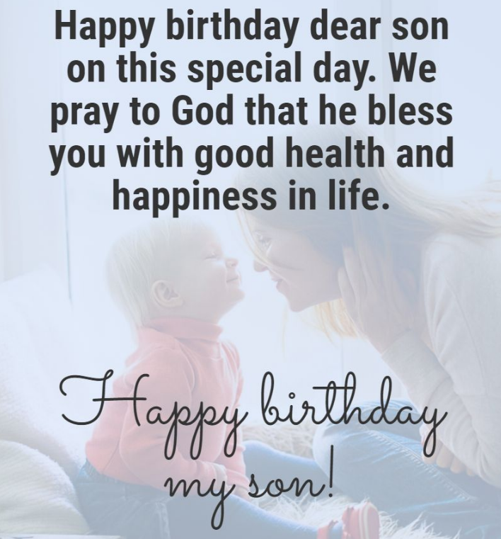 80 Best Birthday Wishes for Sons 2023 7