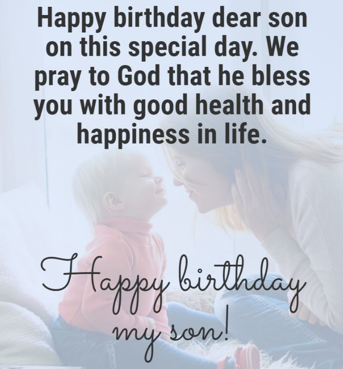 80 Best Birthday Wishes for Sons 2024 7