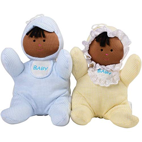 So-Soft Ethic Baby Dolls for Children- African American 13"