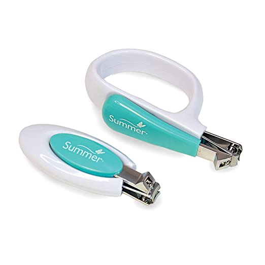 Summer Infant Nail Clipper Set, Teal/White